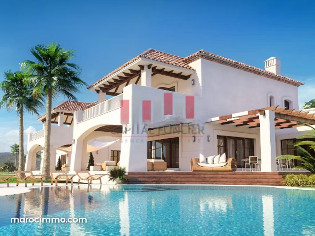 New 633 m² Villa to Be Built, Ferme Bretone, Casablanca — Casablanca