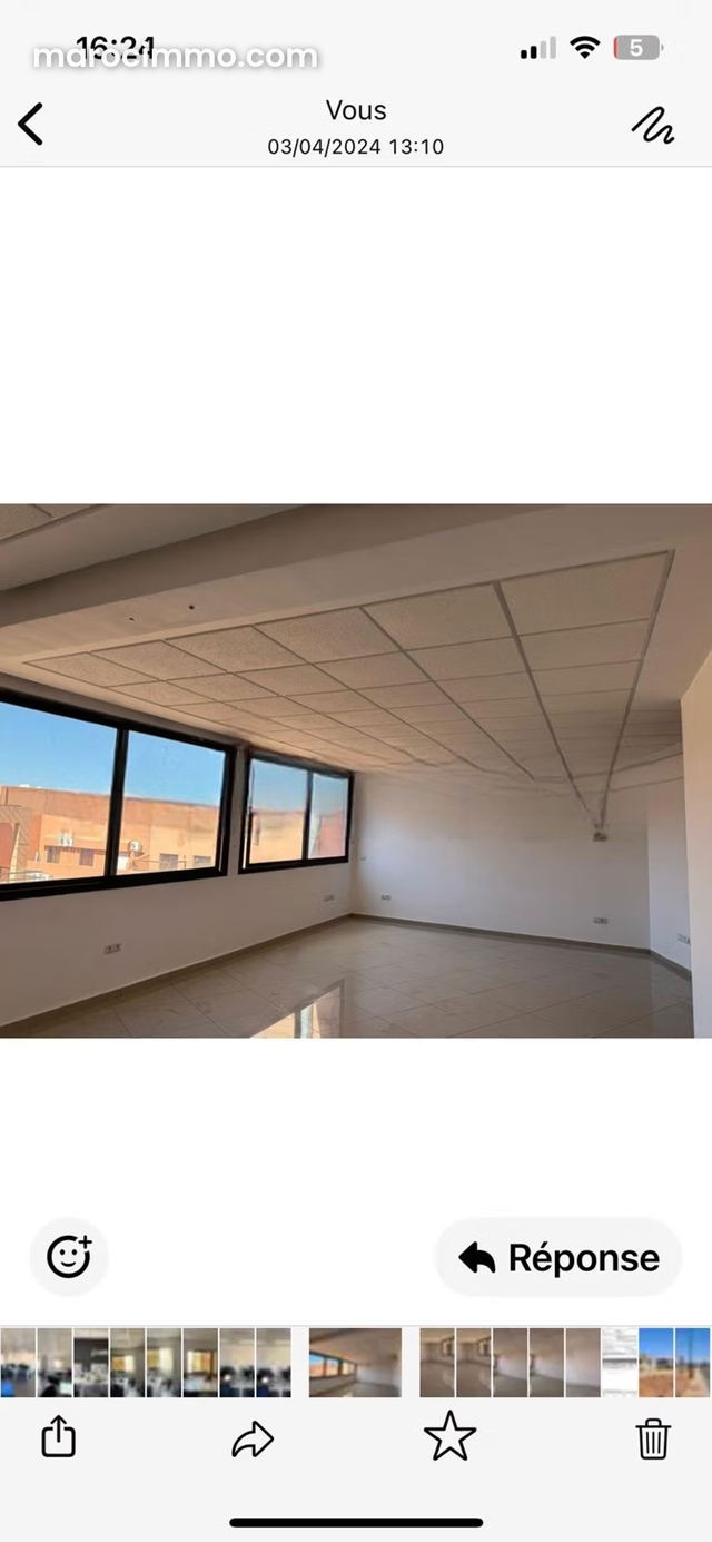 Vend bureaux de 48 m2 à Guéliz — Marrakech