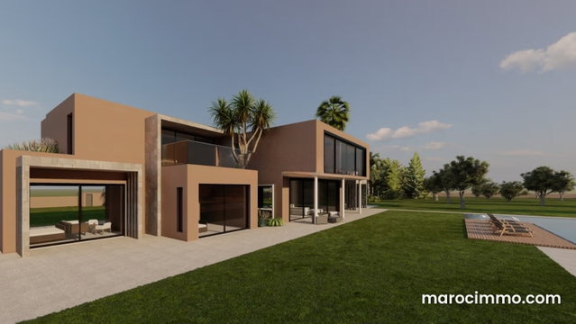 Maison de luxe à vendre à Tamazouzte. Superficie 500 m². Meublé — 5