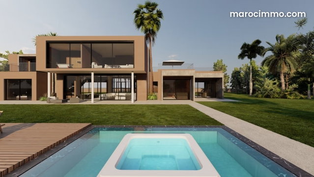 Maison de luxe à vendre à Tamazouzte. Superficie 500 m². Meublé — 4