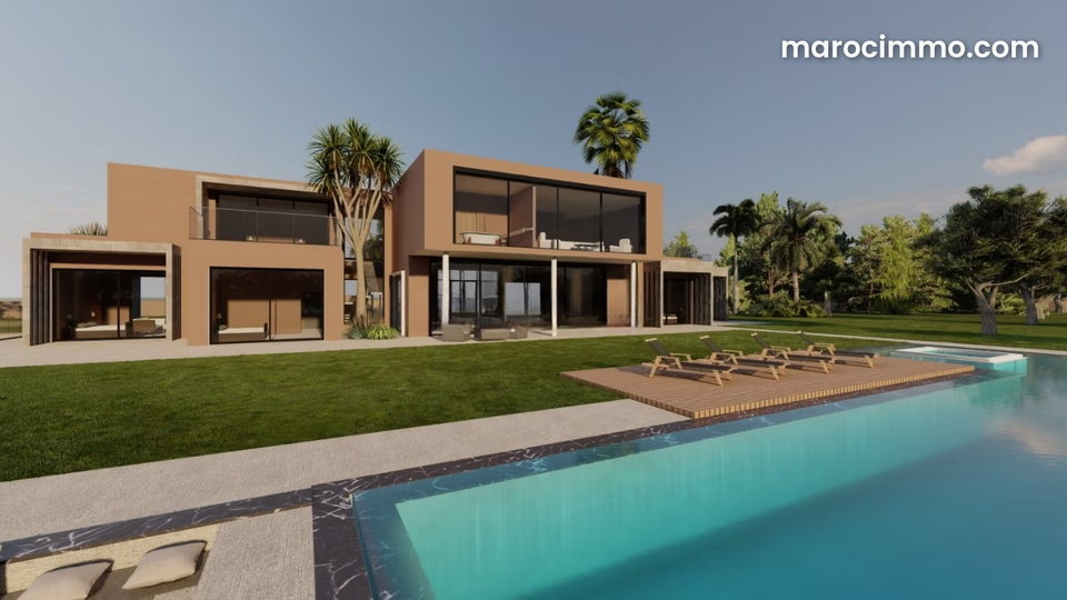 Maison de luxe à vendre à Tamazouzte. Superficie 500 m². Meublé