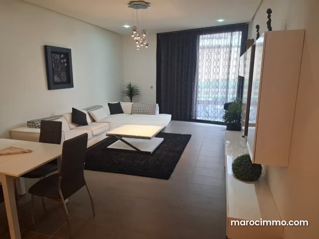 Furnished apartment with terrace for rent in Aïn Diab — Casablanca