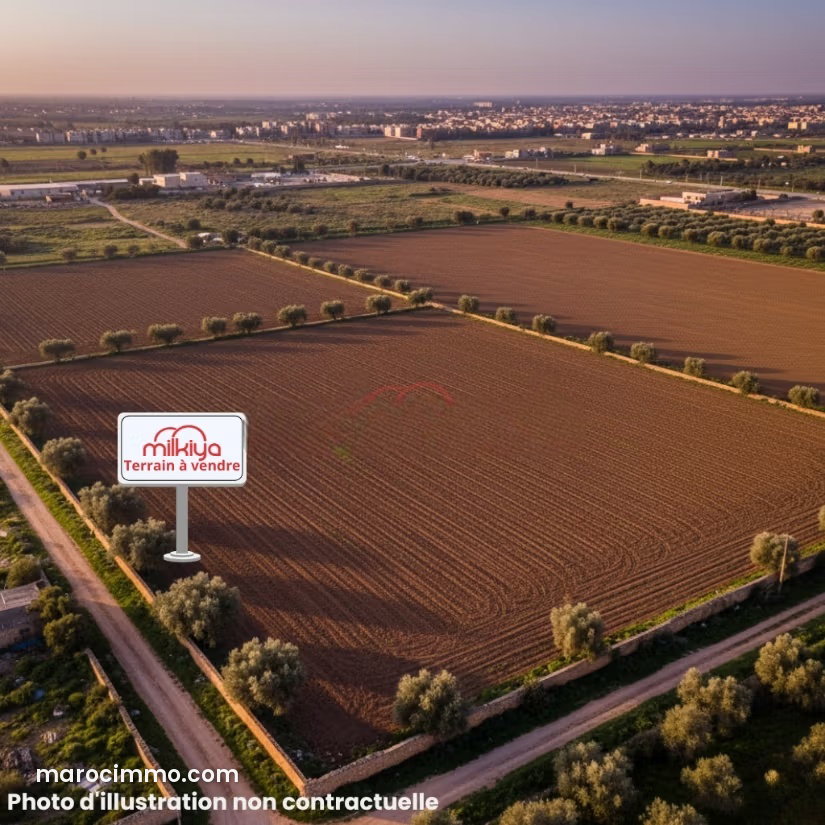 2,691 m² Agricultural Land for Sale on the Tit Mellil–Mediouna Axis — Mediouna