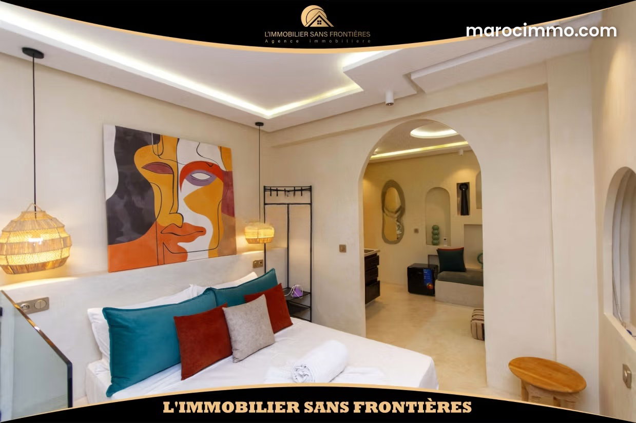 2-Bedroom Apartment Comprising 2 Self-Contained Studios for Sale in Guéliz, Marrakech — Marrakesh