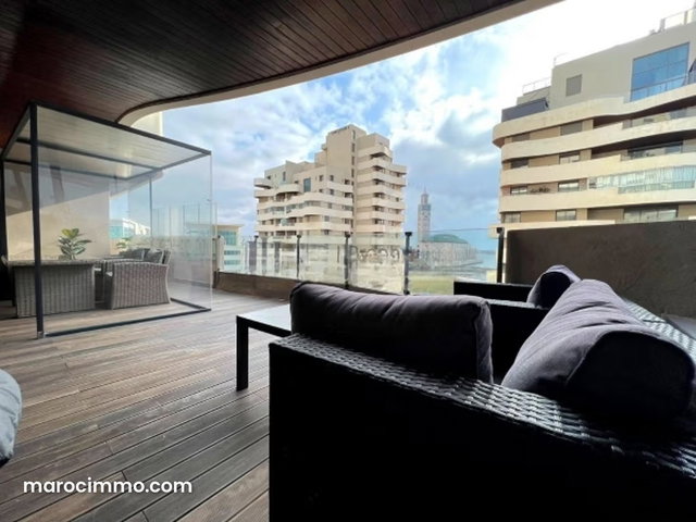 T4 meublé de 260m² terrasse vue mer — 2