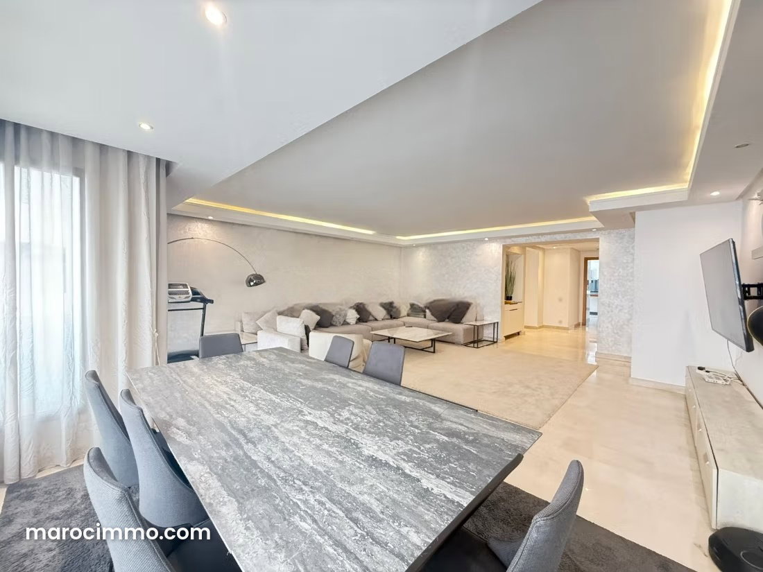 172 sqm Apartment, 3 Bedrooms, Golden Triangle, Casablanca — Casablanca