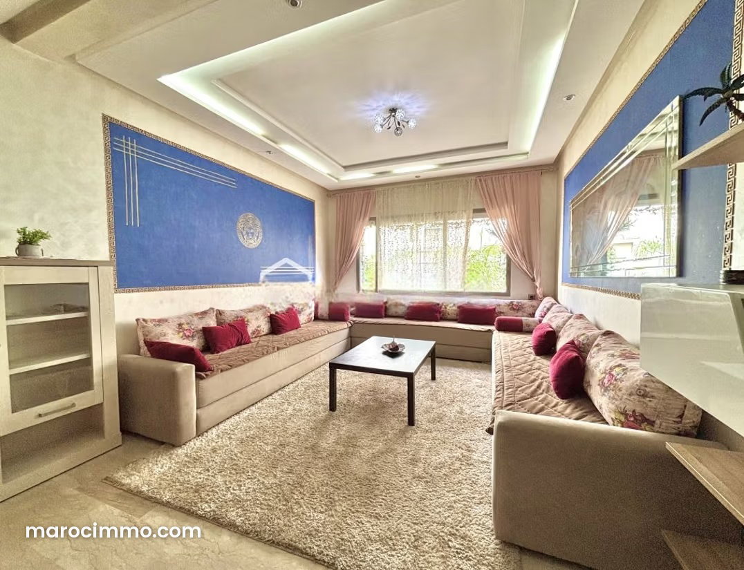 Appartement meublé 120 m², 3 chambres, Bourgogne, Casablanca — Casablanca