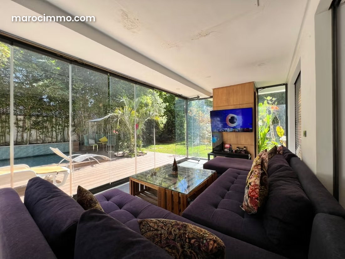 Appartement rez, de, jardin avec piscine privée à Dar Bouazza — Dar Bouazza