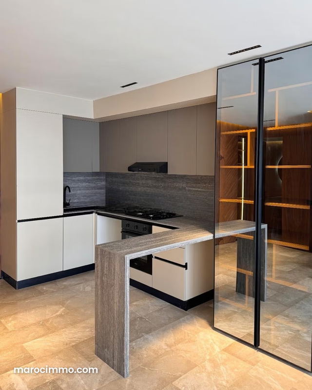 Appartement à l'achat à Gauthier. Surface de 42 m². Porte blindée, sécurité — الدار البيضاء