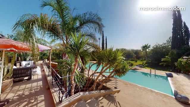 AV villa sur 5000 m2 kms 17 Rte de Fes Marrakech — 5