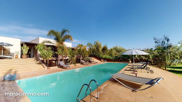 AV villa sur 5000 m2 kms 17 Rte de Fes Marrakech — 2