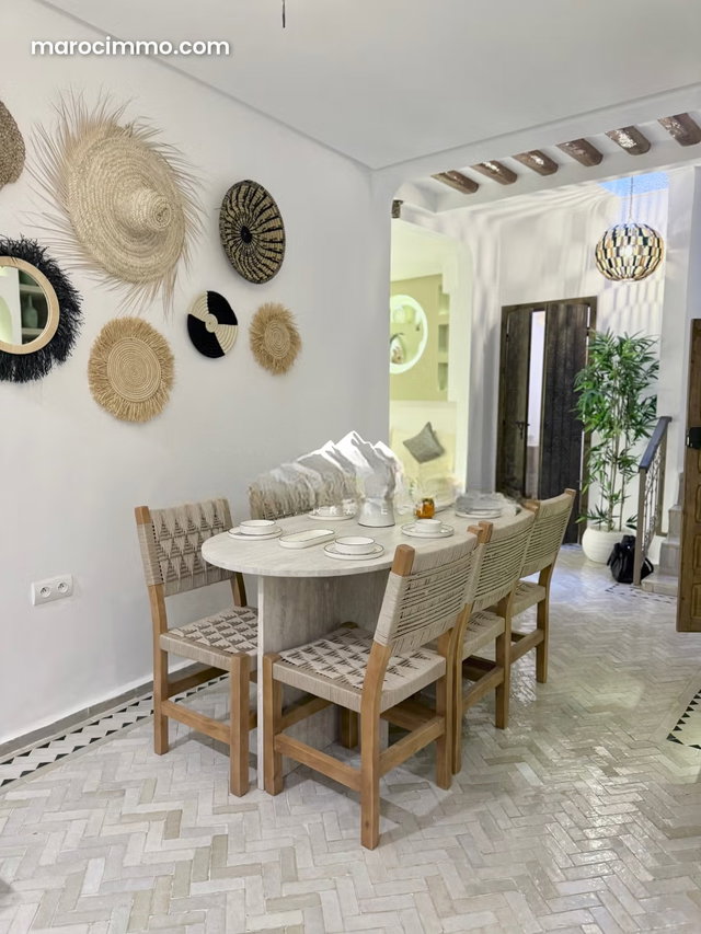 Riad à vendre à Bab Lhmar. Surface totale 40 m². Piscine, climatisation — 5