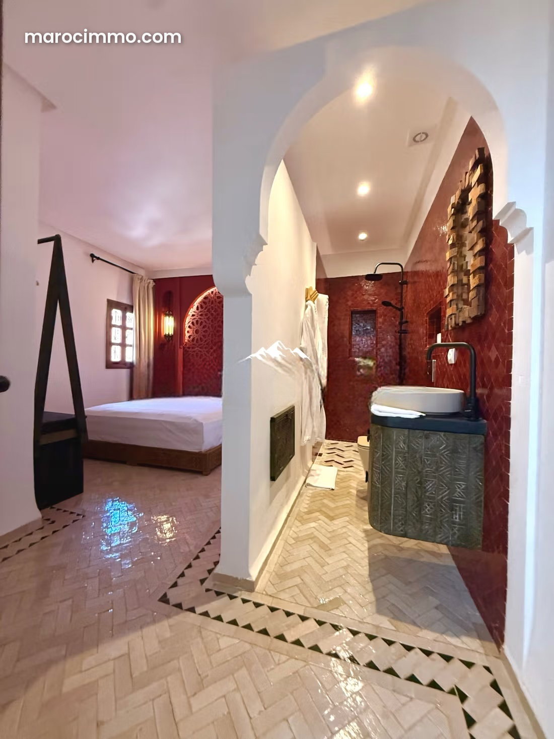 Riad intimiste avec piscine, Moulay Lyazid, Marrakech — Marrakech