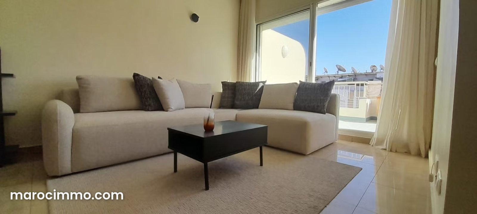 Appartement meublé avec terrasse à louer à Gauthier Casablanca — Casablanca