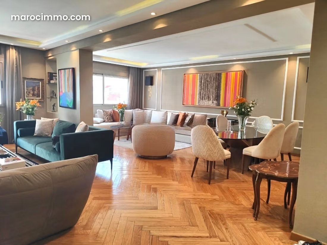 Appartement 200 m², 4 chambres, Racine, Casablanca à vendre — Casablanca