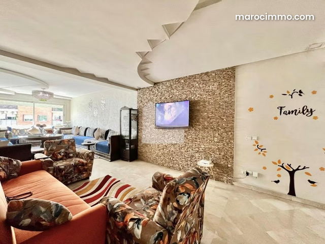 A louer Appt 3ch semi meublé Valfleury — Casablanca
