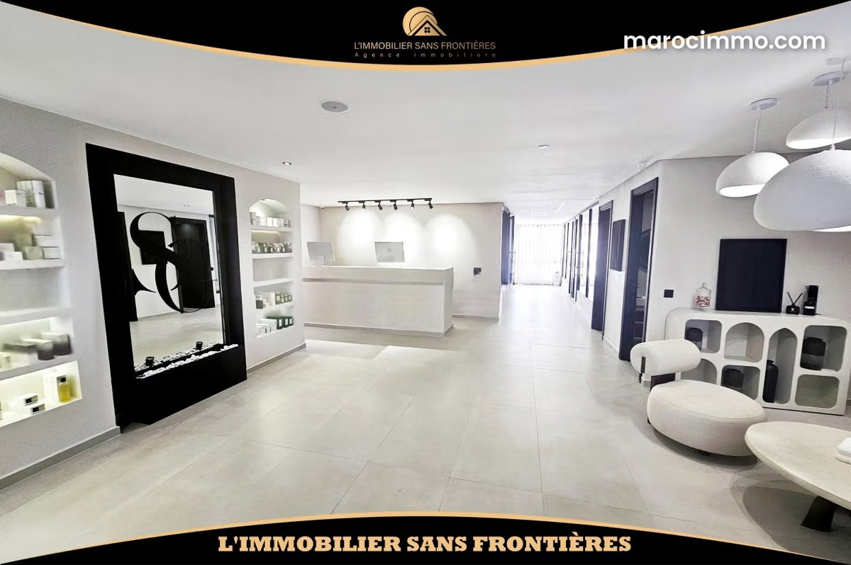 Fonds de commerce à vendre à Guéliz, Marrakech — centre de beauté — 167 m²