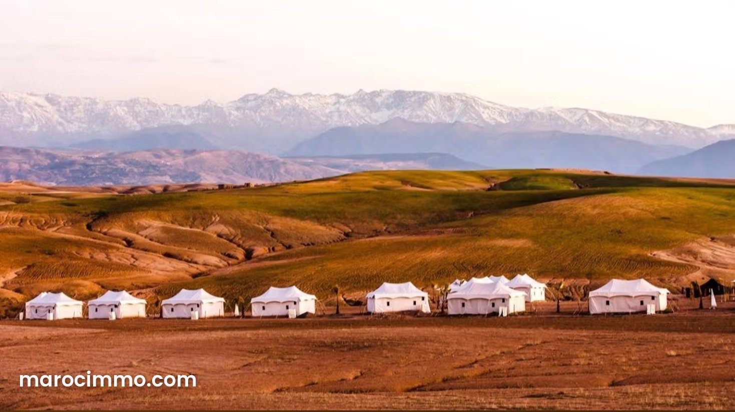 2,200 m² Plot with Desert Views, Agadir Road, Marrakech — Marrakesh
