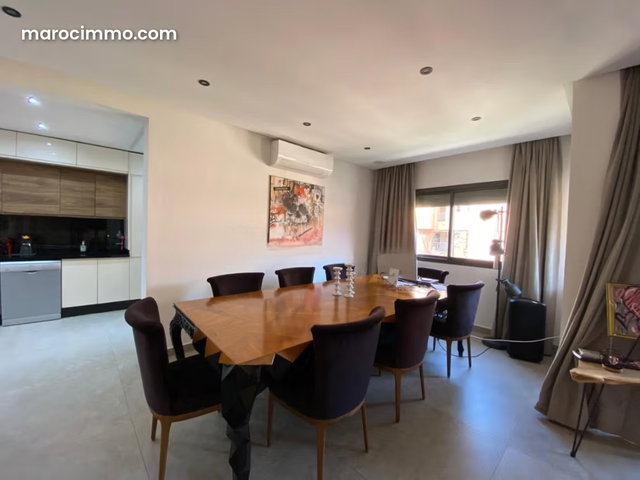 Apartment with Terraces and 3 Bedrooms in Gueliz — 3
