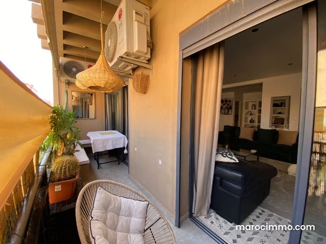 Apartment with Terraces and 3 Bedrooms in Gueliz — 5