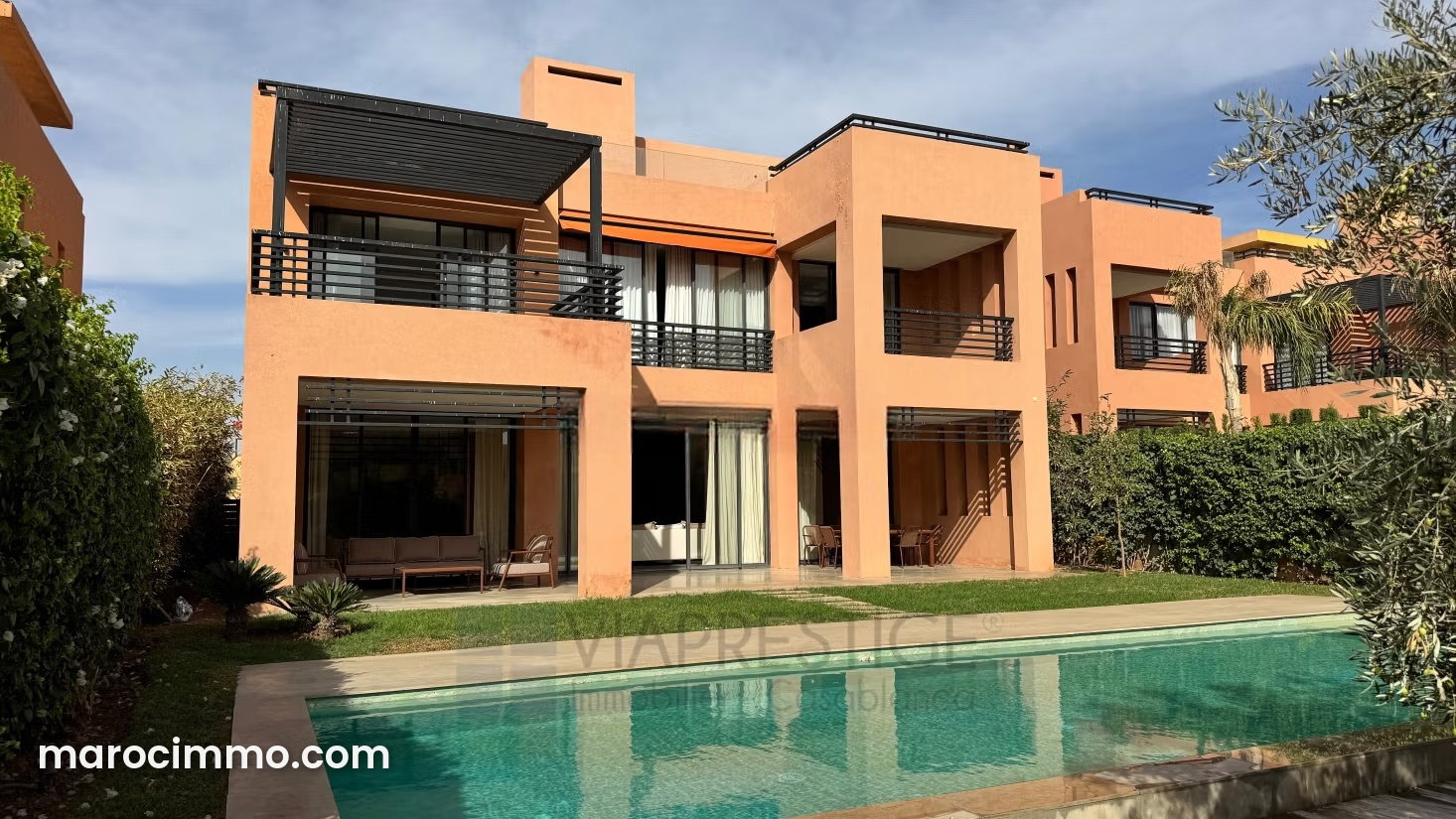 350 m² Villa with Pool and Atlas Views, Amelkis, Marrakech — Marrakesh