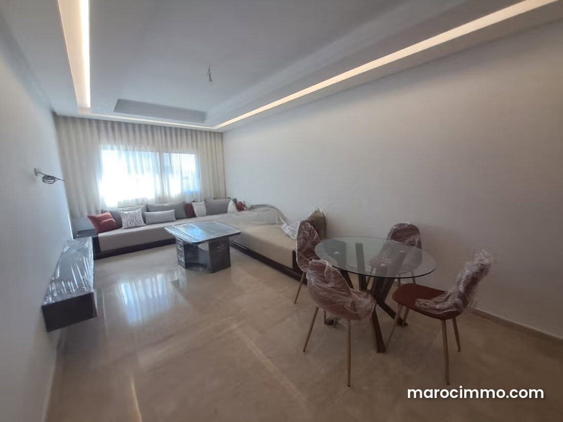 Appartement meublé 85 m², terrasse, Quartier de l'Océan, Rabat — Rabat