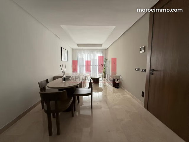 Bel appartement en location à Casablanca Finance City. 1 chambre. Meublé — 4