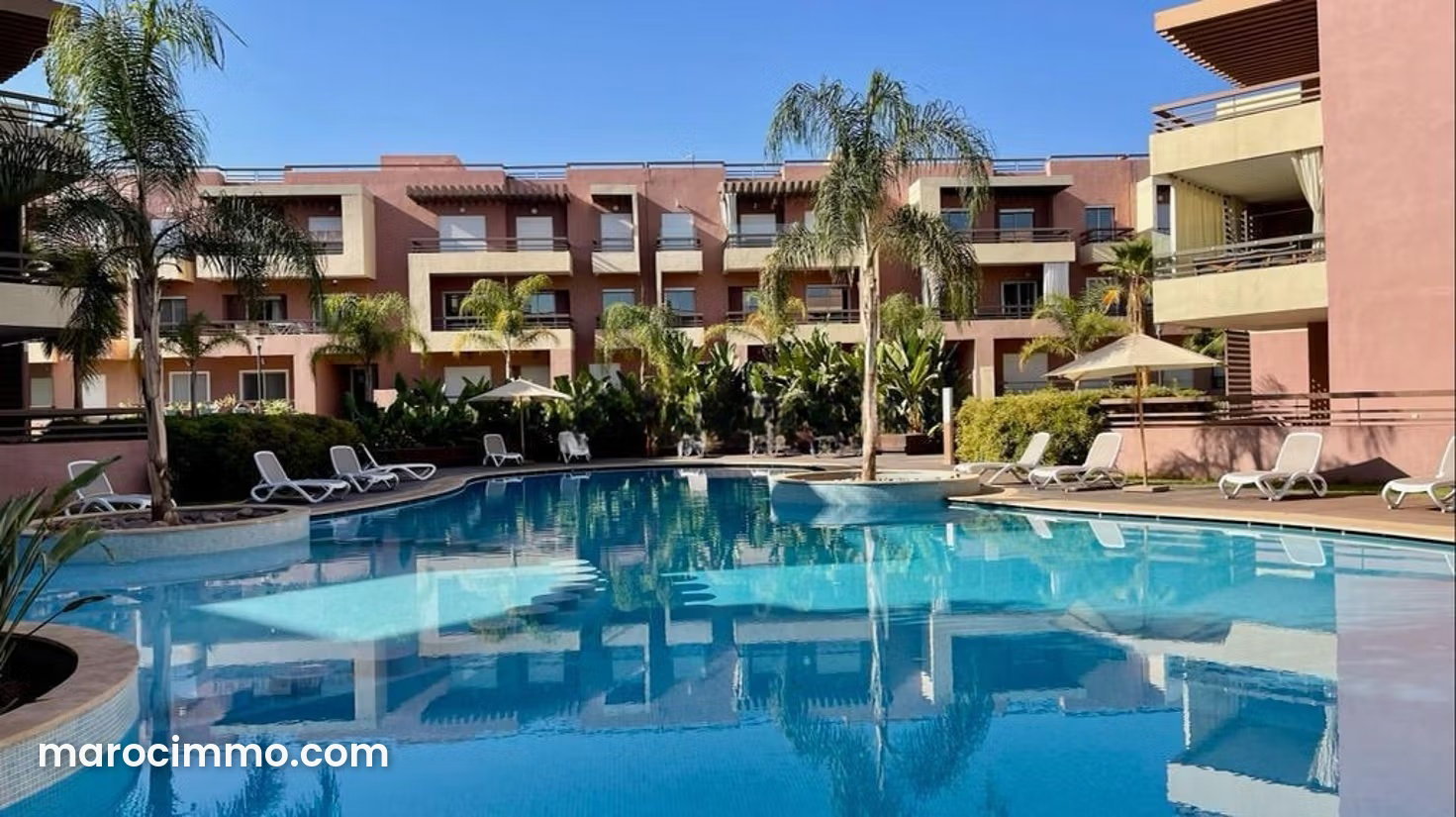 95 sqm Apartment with Private Garden, Mohammed VI Avenue, Marrakech — Marrakesh