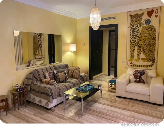 Appartement 86m² avec Grande Terrasse et Place de Parking, Cœur de Gueliz 175000 EUROS — 2