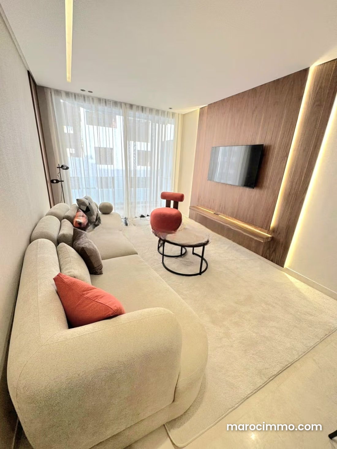 Furnished 1-Bedroom Apartment in Princesses, Casablanca — Casablanca
