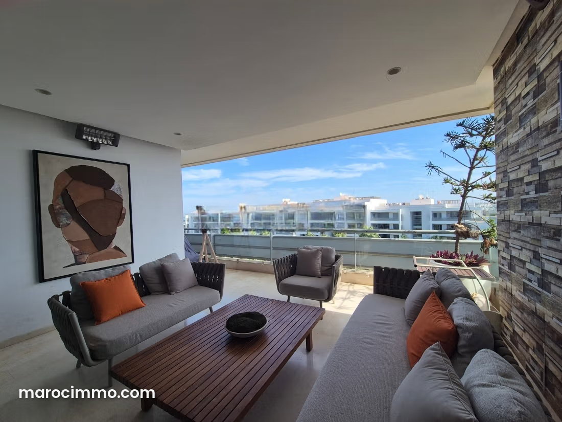 Appartement 203 m² vue mer, Aïn Diab, Casablanca — Casablanca
