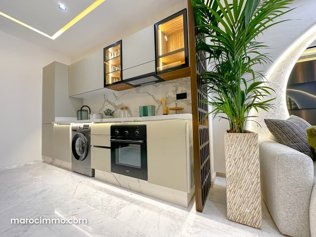 Découvrez un Projet d’Exception au quartier Racine. Des Studio haut standing de 37 à 52 m², conçus avec des finitions irréprochables et des matériaux de prestige — 4