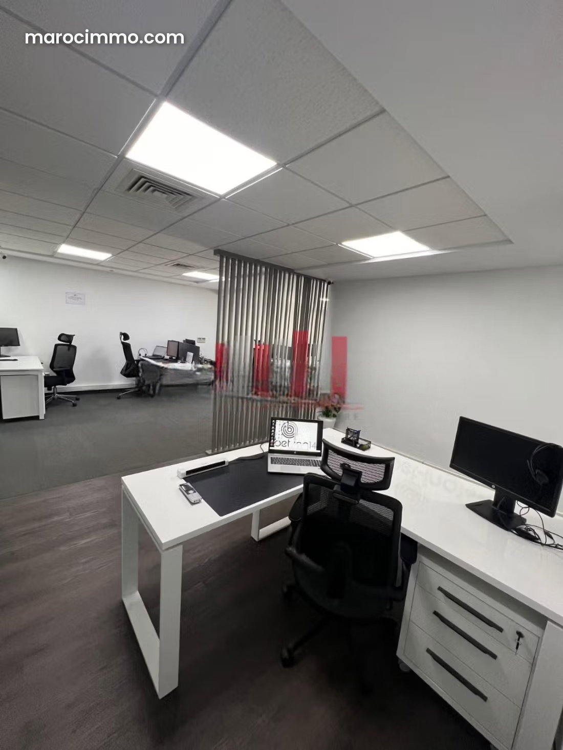 133 sqm Furnished Office, Modern Building in Palmier, Casablanca — Casablanca