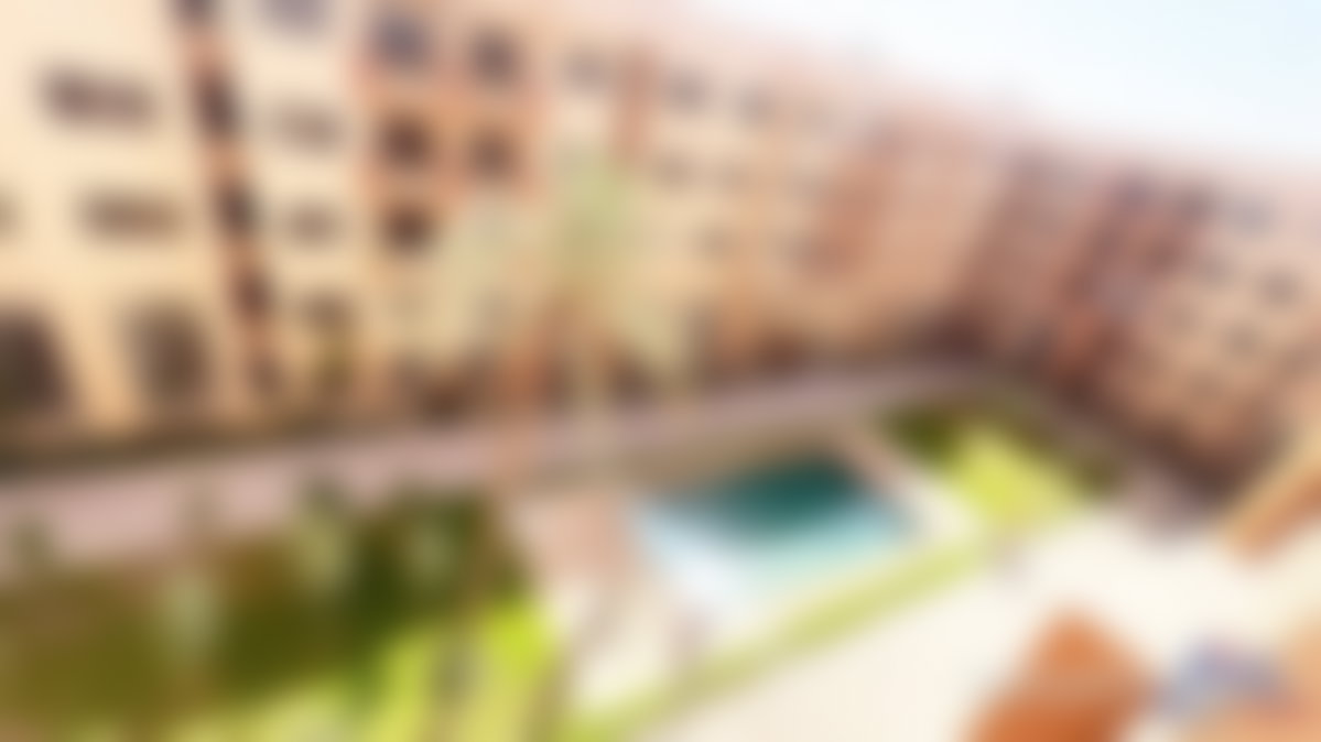 Appartement 2 pièces à louer à Guéliz, Marrakech avec piscine