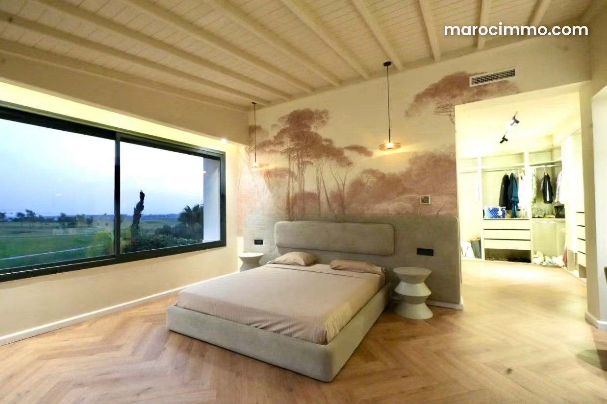 697 m² Villa with Pool and Golf Views, Ville Verte Bouskoura — Bouskoura