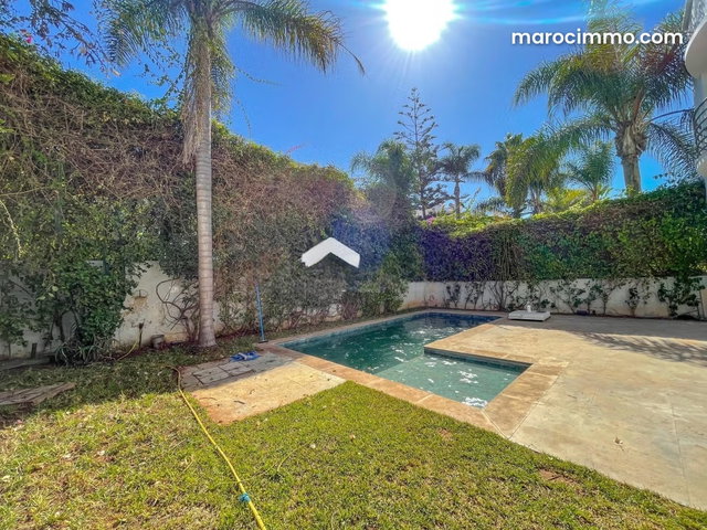 Ain Diab, superbe villa avec piscine à louer — 4