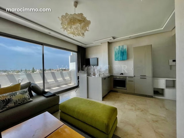 Location Superbe studio meublé sans vis à vis avec une très belle vue CIL, Casablanca — 2