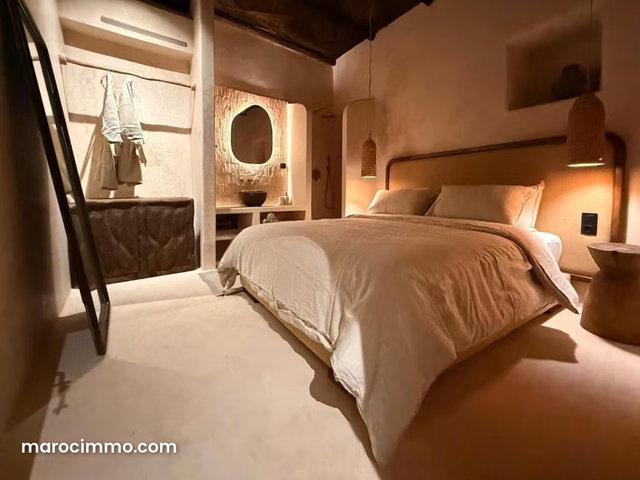 Vente Riad rénové Melkia avec bassin À Zaouia Abbassia — 2
