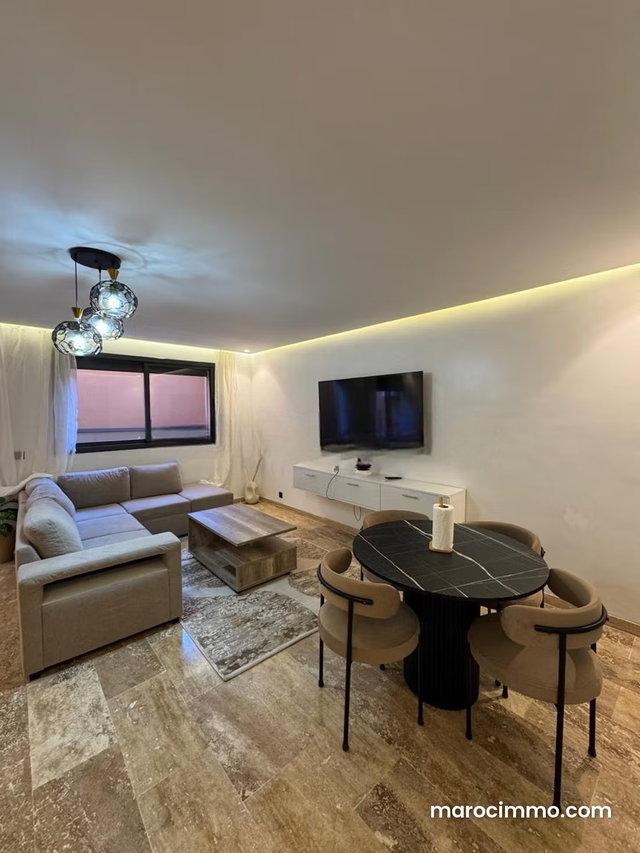 Apartment for Rent in Guéliz. 2 Beautiful Bedrooms. Well Furnished — 2
