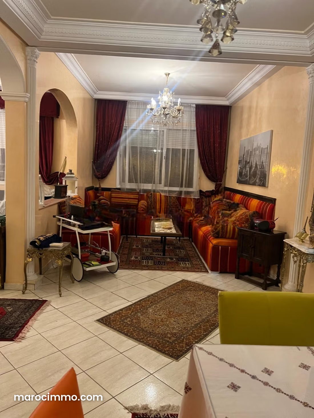 Appartement meublé 5 pièces à louer à Anfa Casablanca — Casablanca