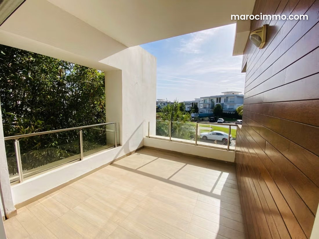 3-Bedroom Apartment with Terrace for Rent, Ville Verte Bouskoura — Bouskoura