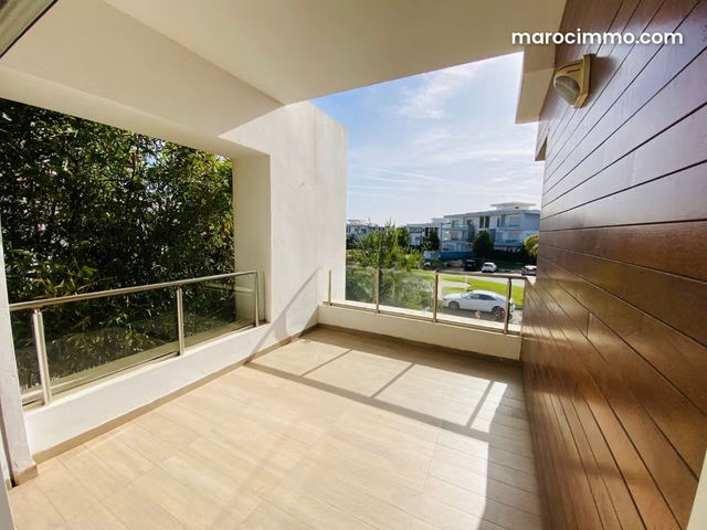 Apartment for Rent in Ville Verte Prestigia 3 Bedrooms — Bouskoura