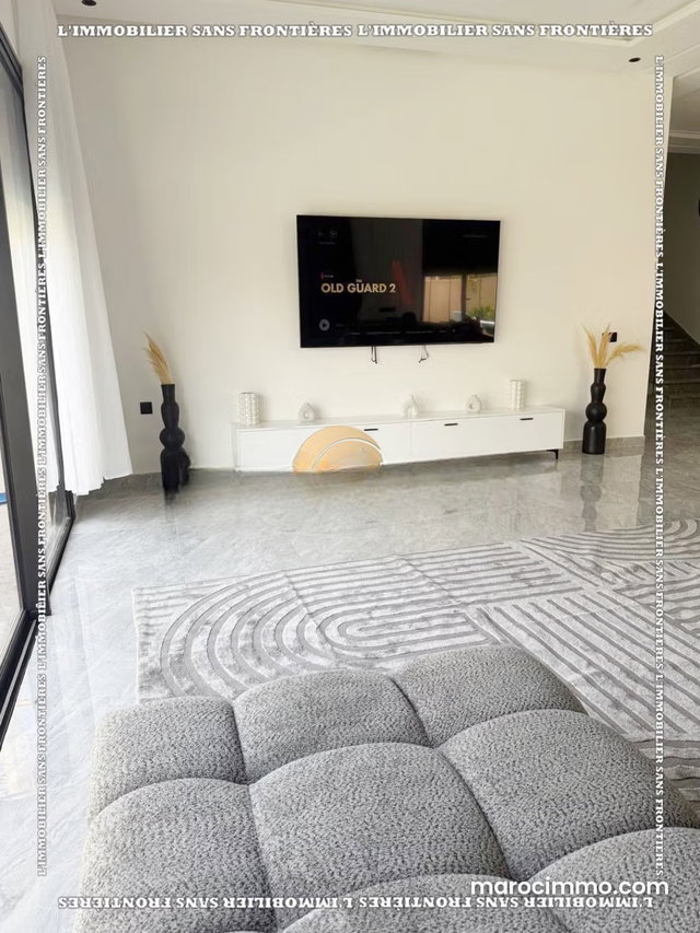 Villa meublée VNA à vendre – 400 m² – Piscine privée, Route de Fès km 9, Marrakech — 4