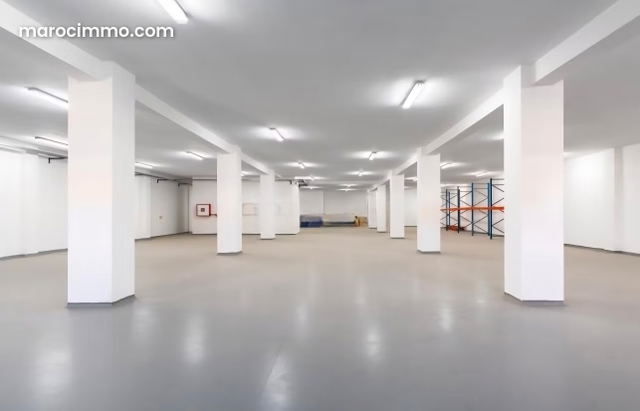 Bâtiment industrielle en location à Sapino. Surface totale 4000 m² — Nouaceur