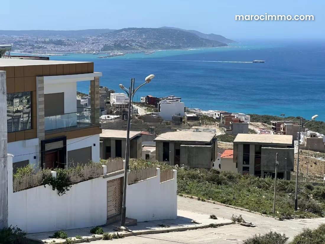 226 m² Sea-View Plot in Malabata, Tangier — Tangier