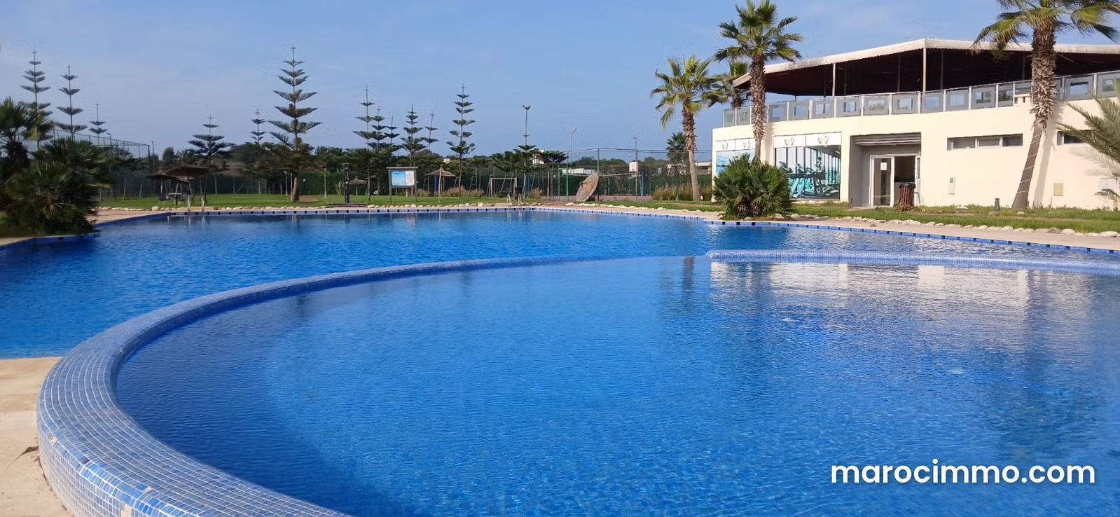 Appartement 99 m² vue mer, Sidi Rahal avec piscine et jardin — Sidi Rahal