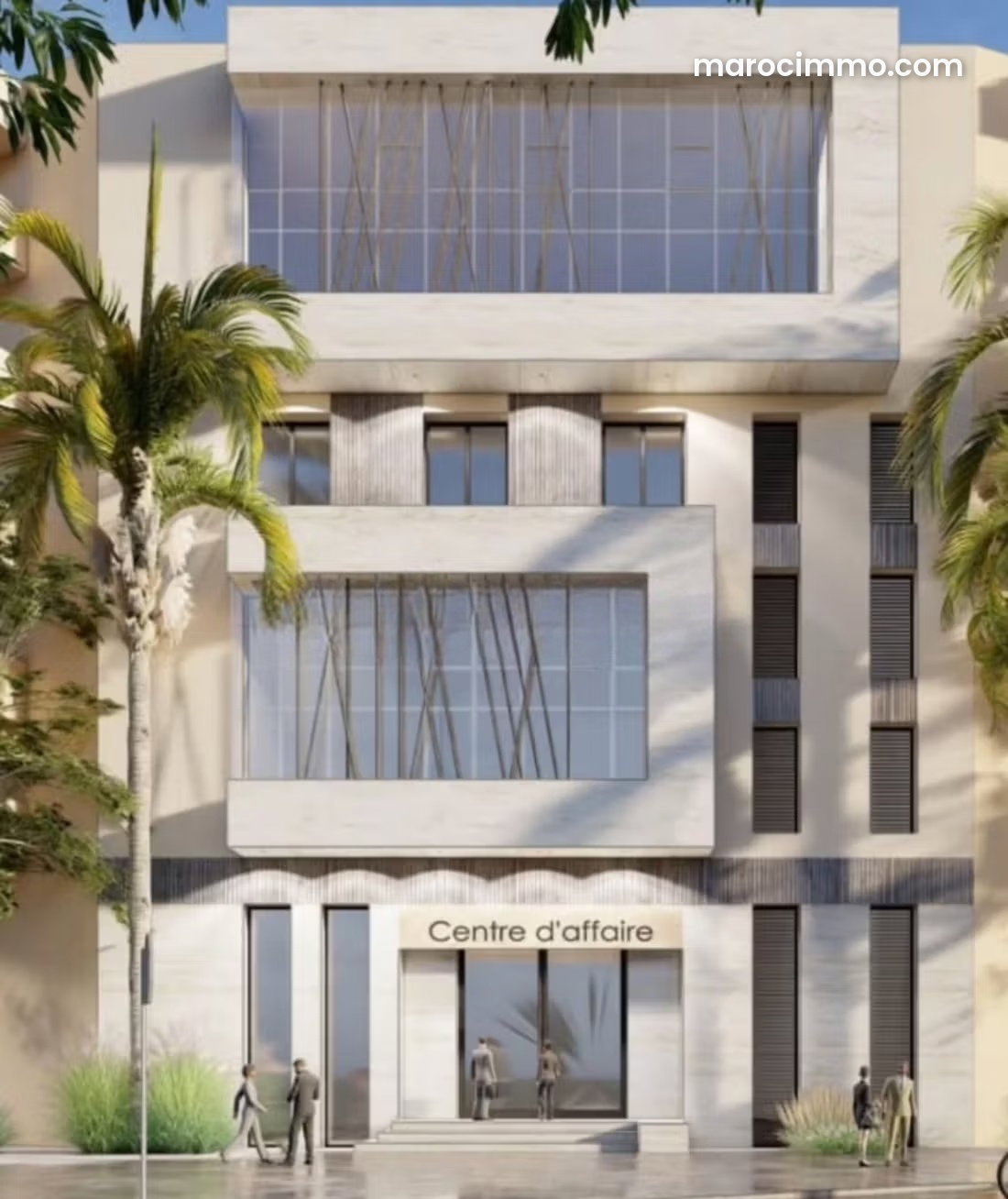 66 m² Office for Rent in Gueliz, Marrakech, in a Secure Building — Marrakesh