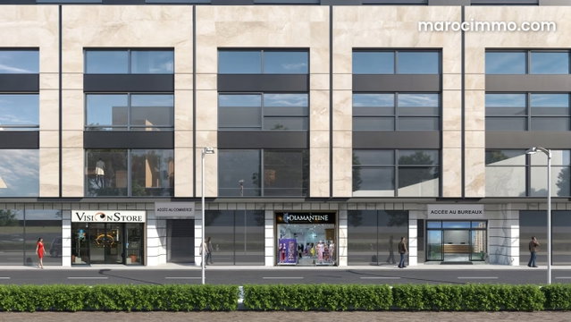 Local commercial en vente à Boukhalef. Superficie 24 m². Conciergerie à disposition, système de climatisation — 3