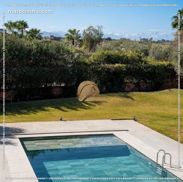 VNA Furnished Villa for Sale – 5,000 sqm – Route d’Ourika km 9, Marrakech — 4