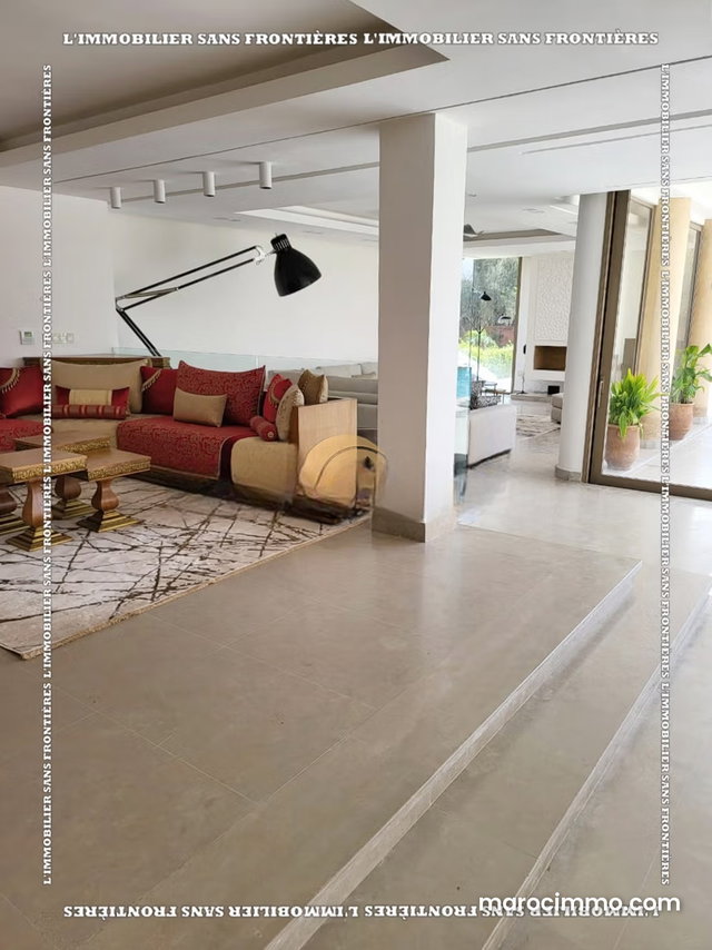 VNA Furnished Villa for Sale – 5,000 sqm – Route d’Ourika km 9, Marrakech — 5